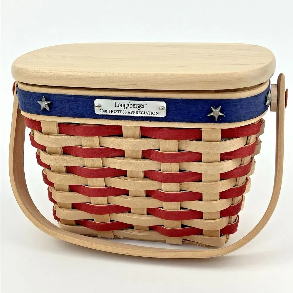 Longaberger Hostess Appreciation Basket 2001 | 6.5